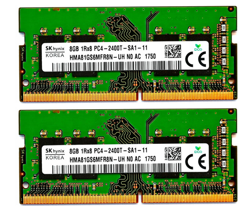 💥 Pamäť RAM 16GB DDR4 Hynix 2400MHz (2x8GB)