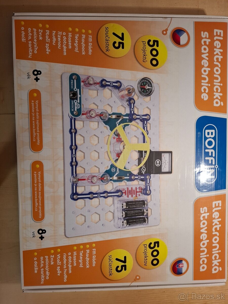 Elektronicka stavebnica Boffin 500
