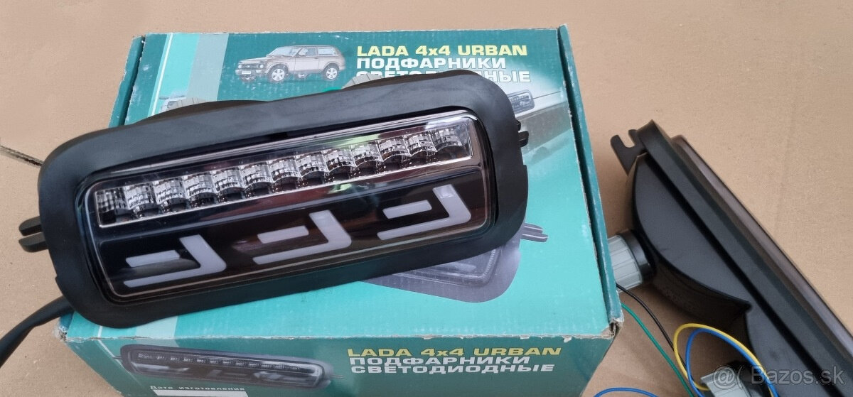 LADA 4x4 NIVA - LED predné svetlá, smerovky a denné svetlo