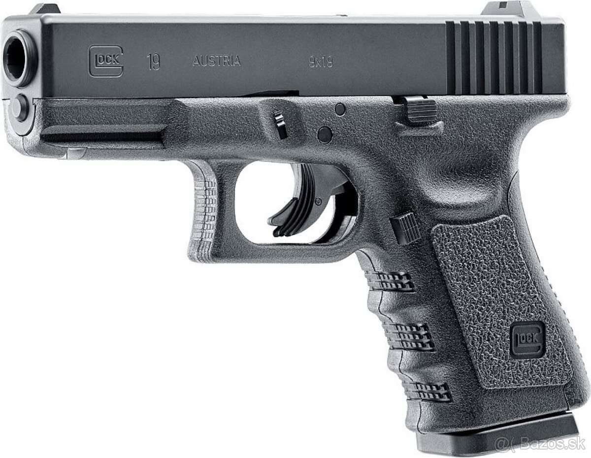Airsoftova zbraň Glock 19 CO2