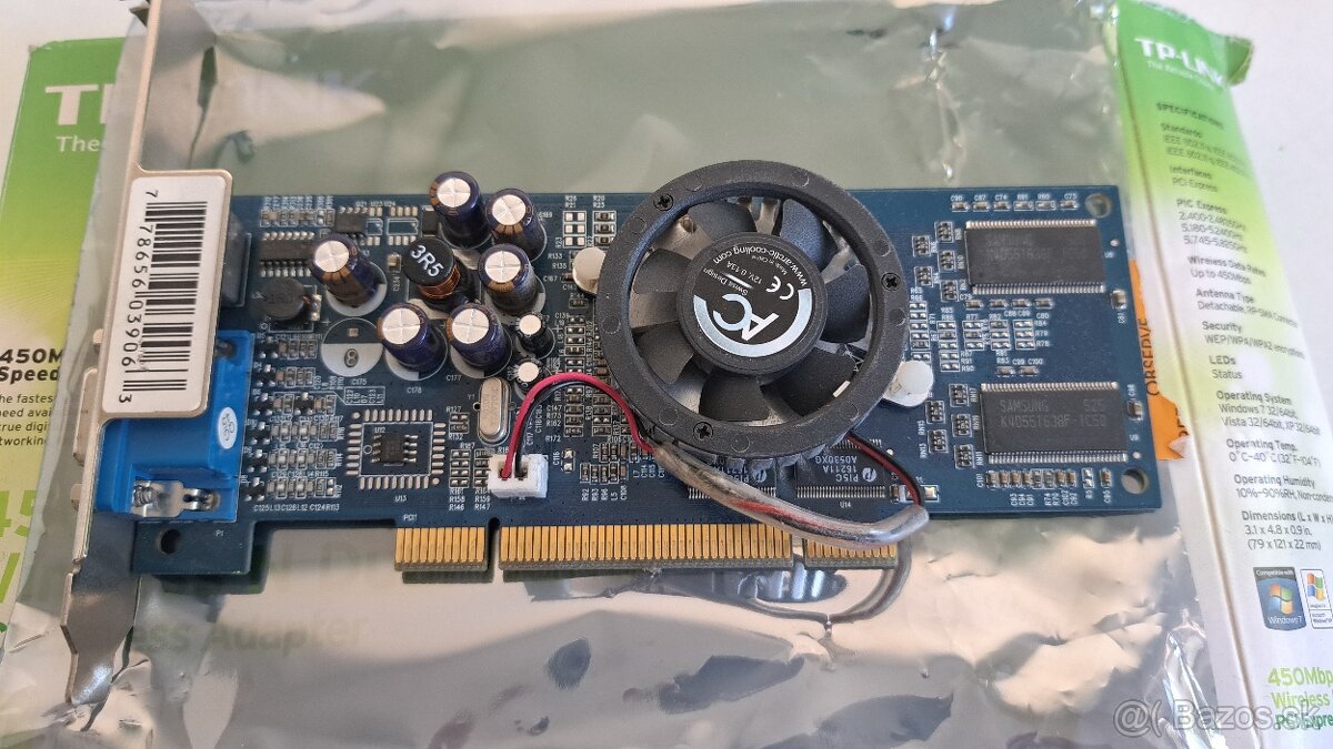 Grafická karta nVidia GeForce FX5200 128MB (PCI verzia)