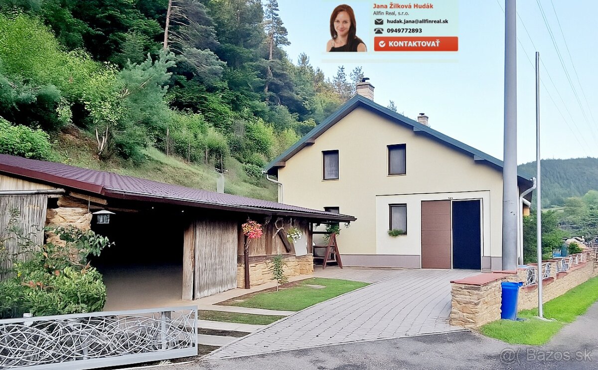 5-izb., 2-podlažný rod. dom v tichej obci neďaleko Prešova
