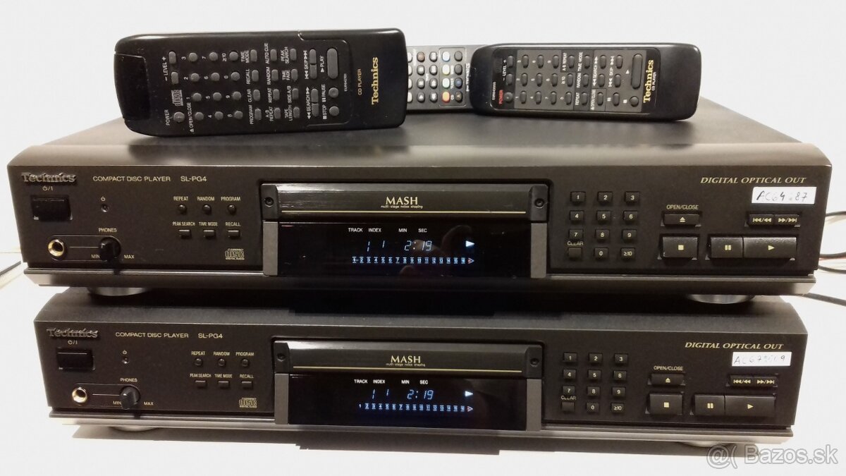2x CD prehravac TECHNICS SL-PG4 Optical, Germany, AC64, AC67