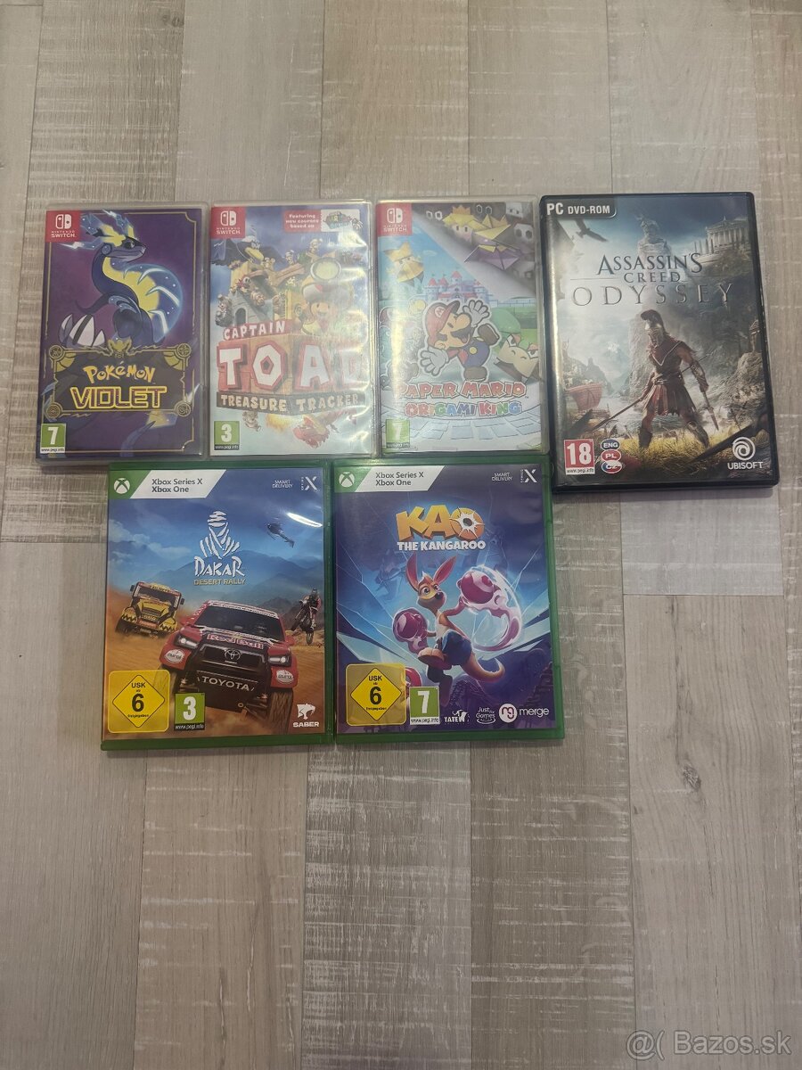 Hry na Nintendo, Xbox X/S a PC