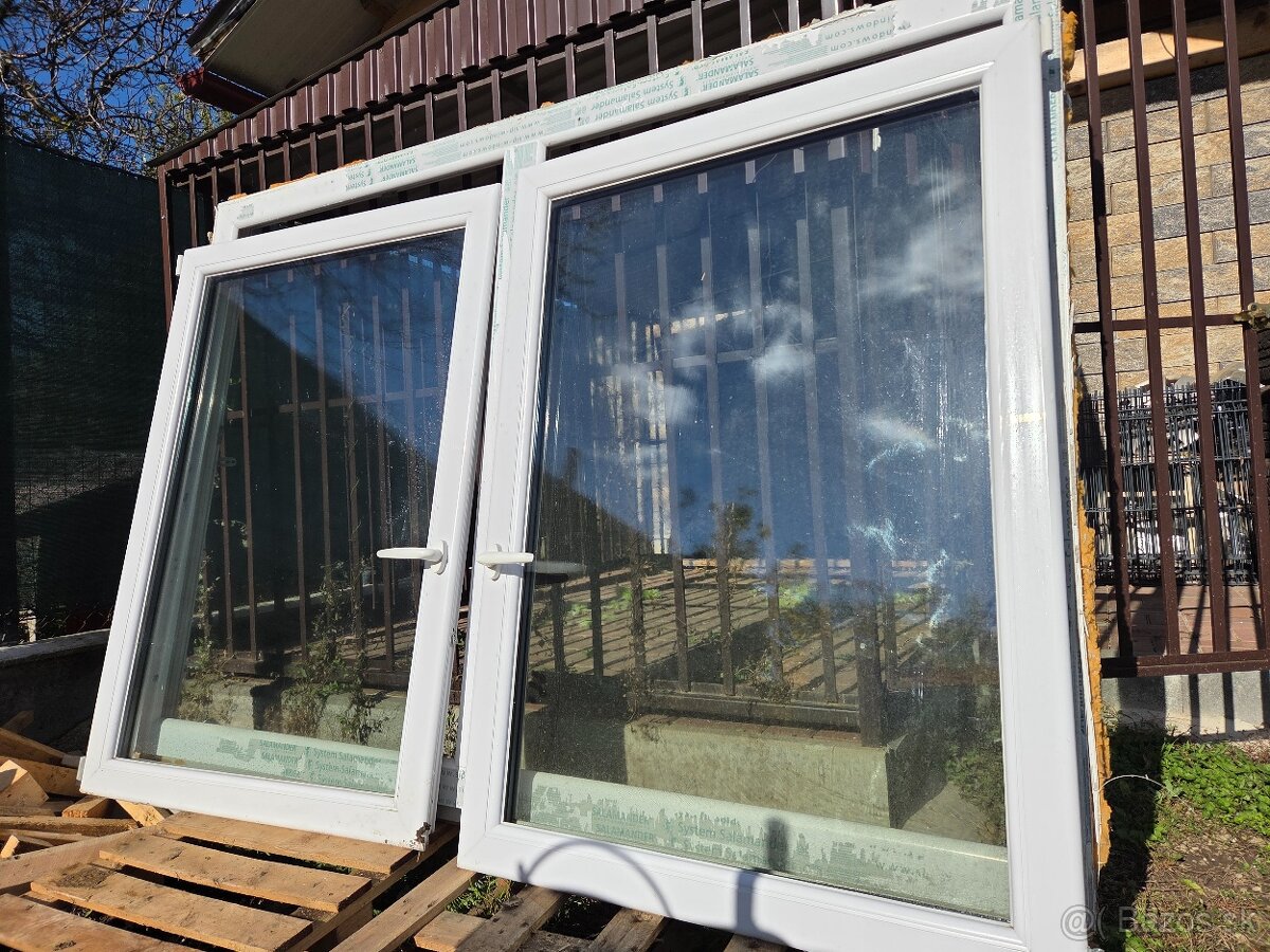 SALAMANDER 2 krídlové plastové okná