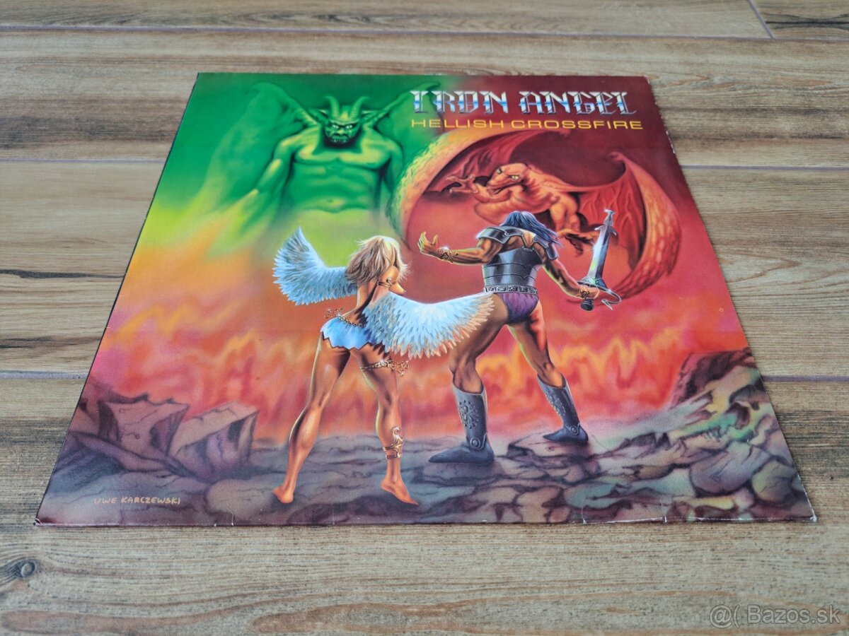 Lp IRON ANGEL - Hellish Crossfire