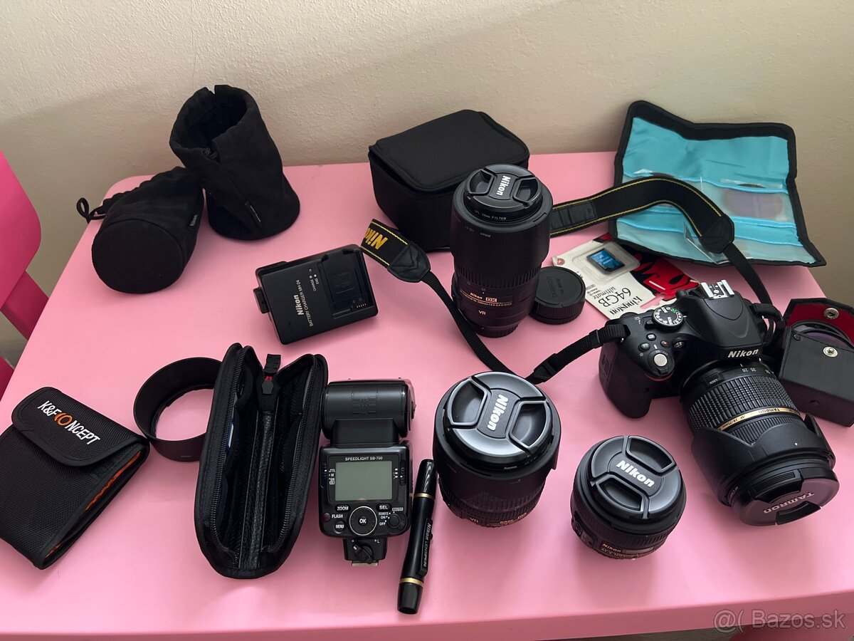 Nikon D5100 cele komplet