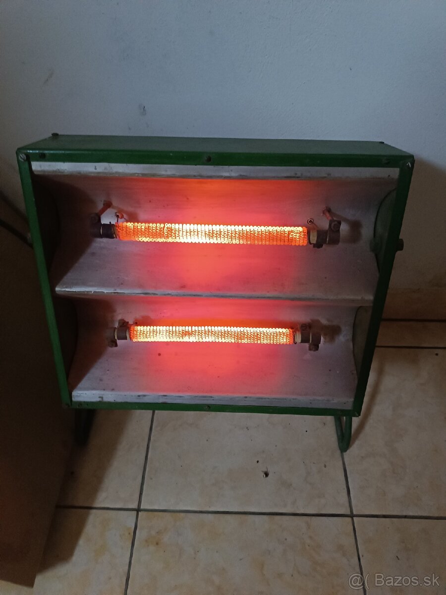 Elektrický ohrievač.