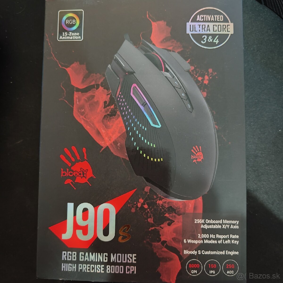 Herná myš Bloody J90