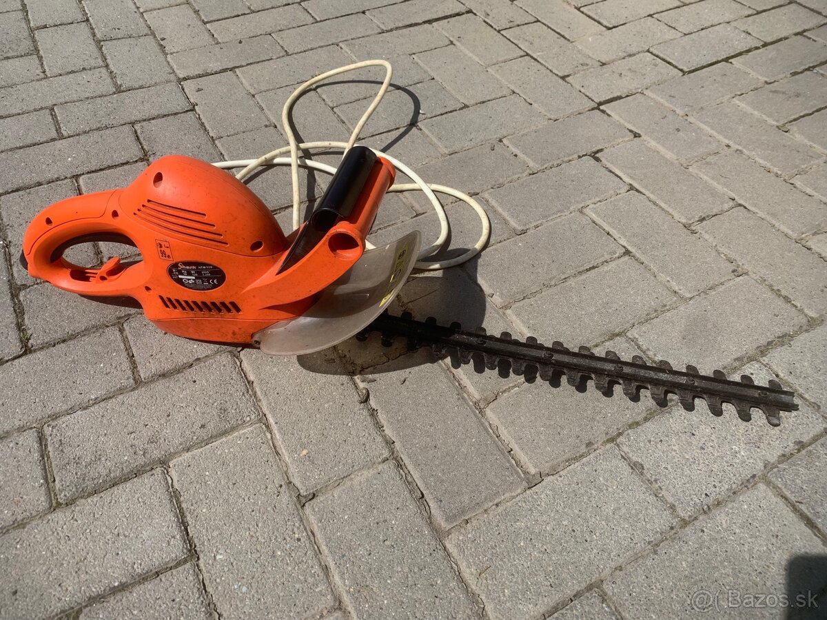 Elektrické nožnice na živý plot shark htm 520