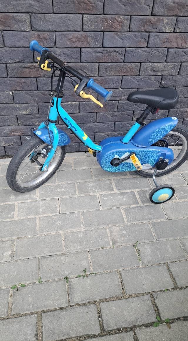 16 palcový detský bicykel Decatlon