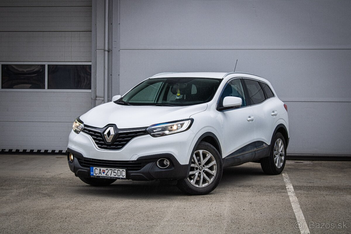 Renault Kadjar 130 TCe Benzín, Manuál, 1.majiteľ, nelakované