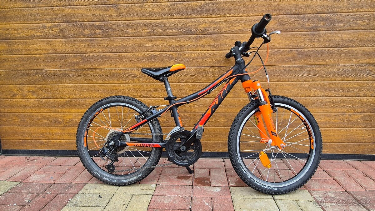 Detský horský bicykel značky KTM