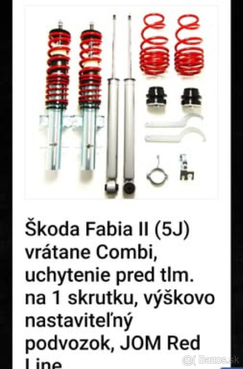 Predám športový podvozok