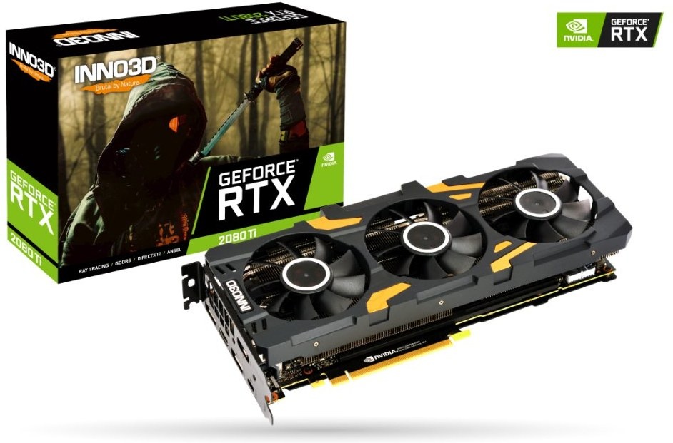INNO3D nVidia GeForce RTX 2080 Ti X3 Gaming OC 11GB