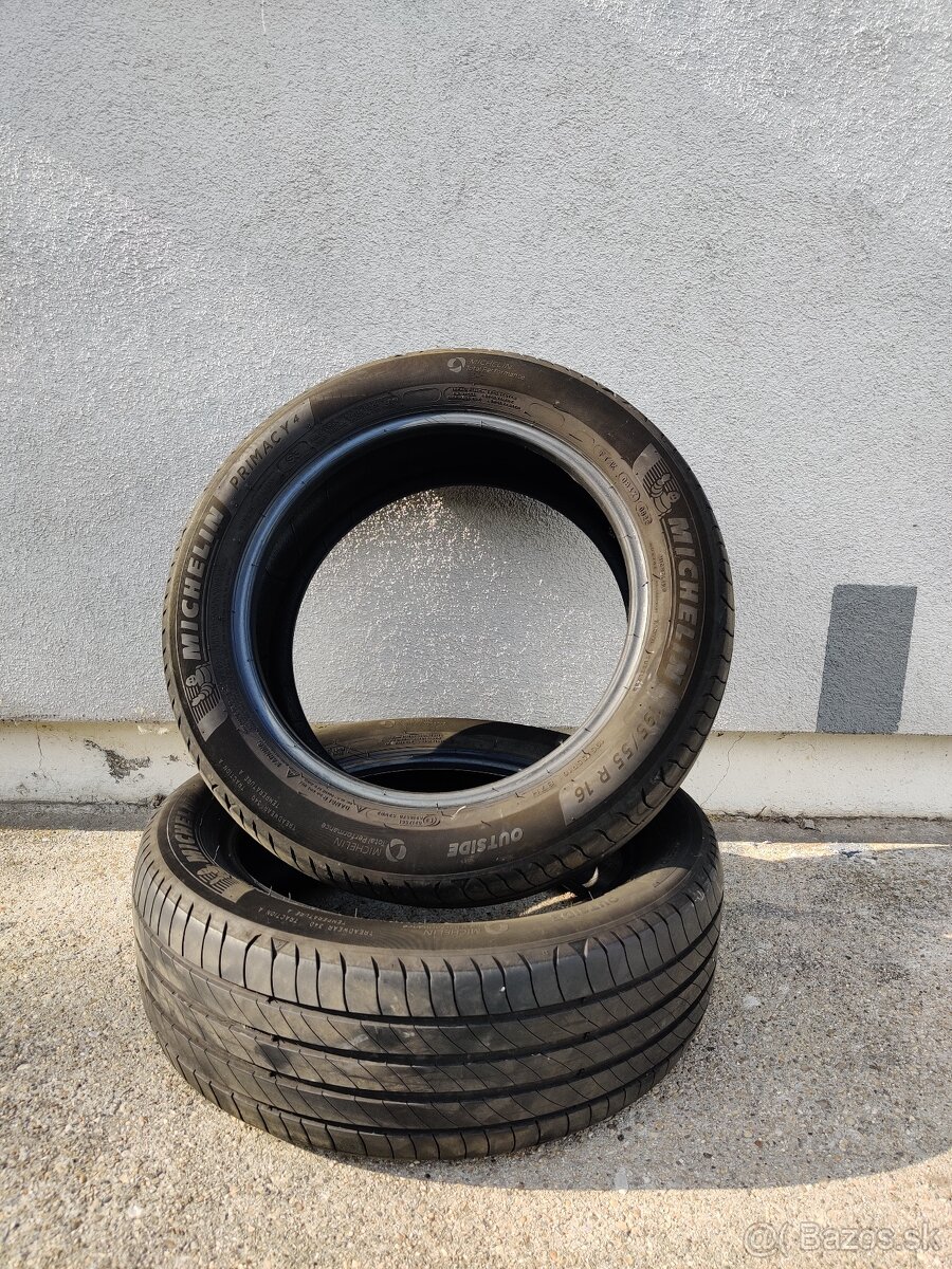 Michelin Primacy 4 195/55 R16 2ks letné pneu