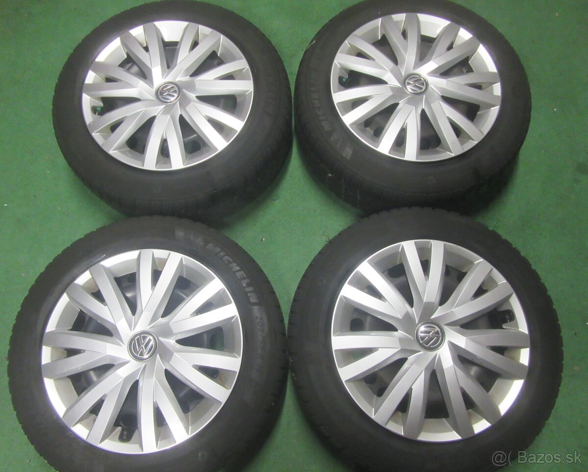 R16 Zimná sada GOLF rozteč 5x112 205/55R16 MICHELIN A6