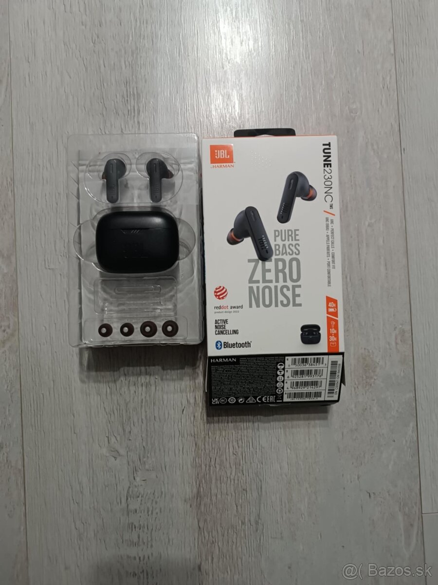 Slúchadlá JBL Tune 230NC TWS Black