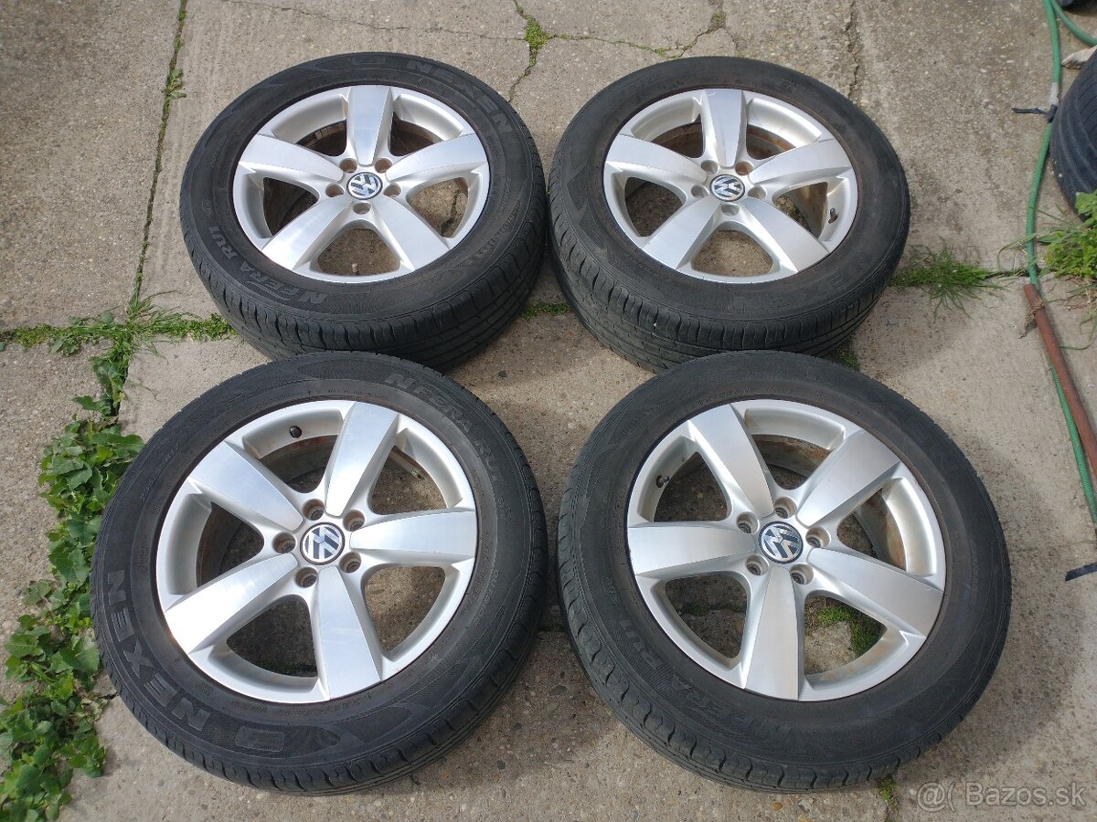 Predam orig alu r17 na vw tiguan 235/55 r17