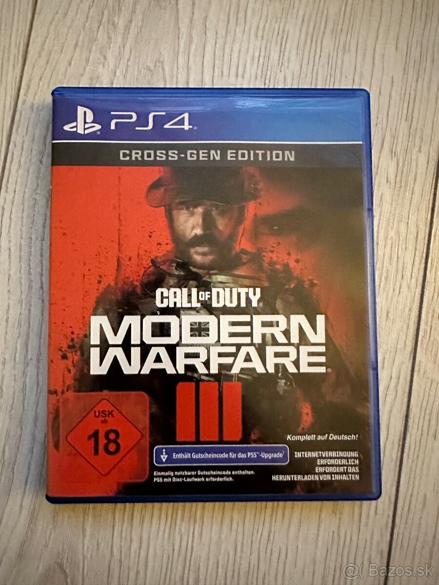 Call of Duty Modern Warfare 3 PS4
