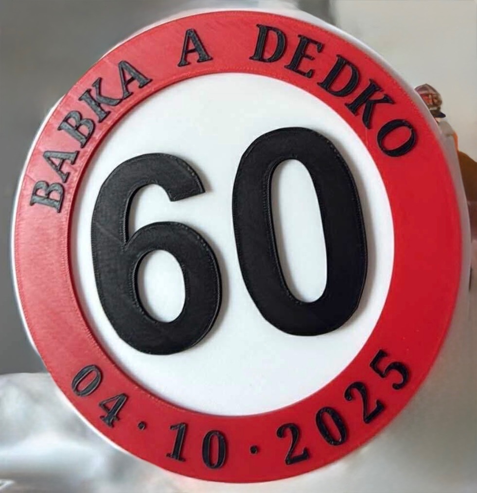 Značky k oslavám.