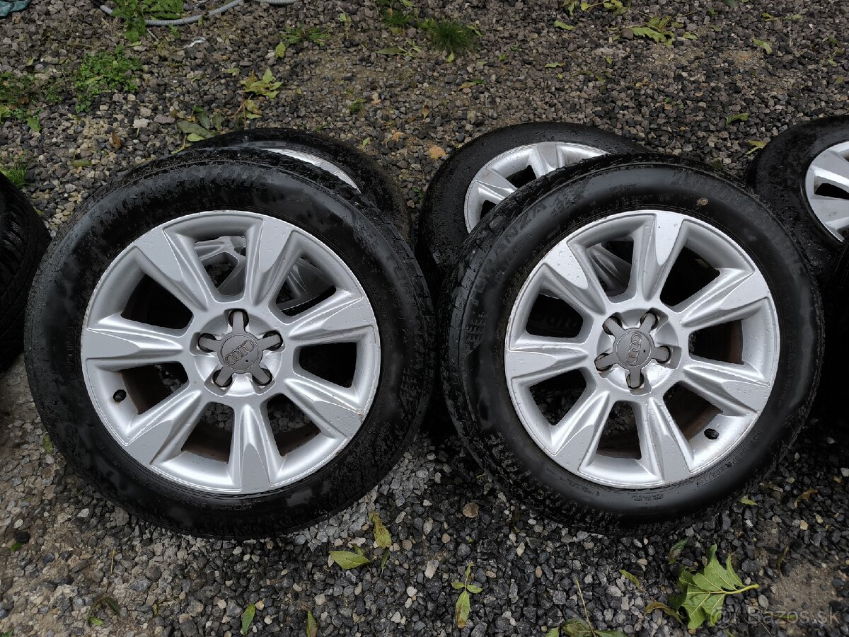 Audi R17 5x112 Sada / letné pneumatiky