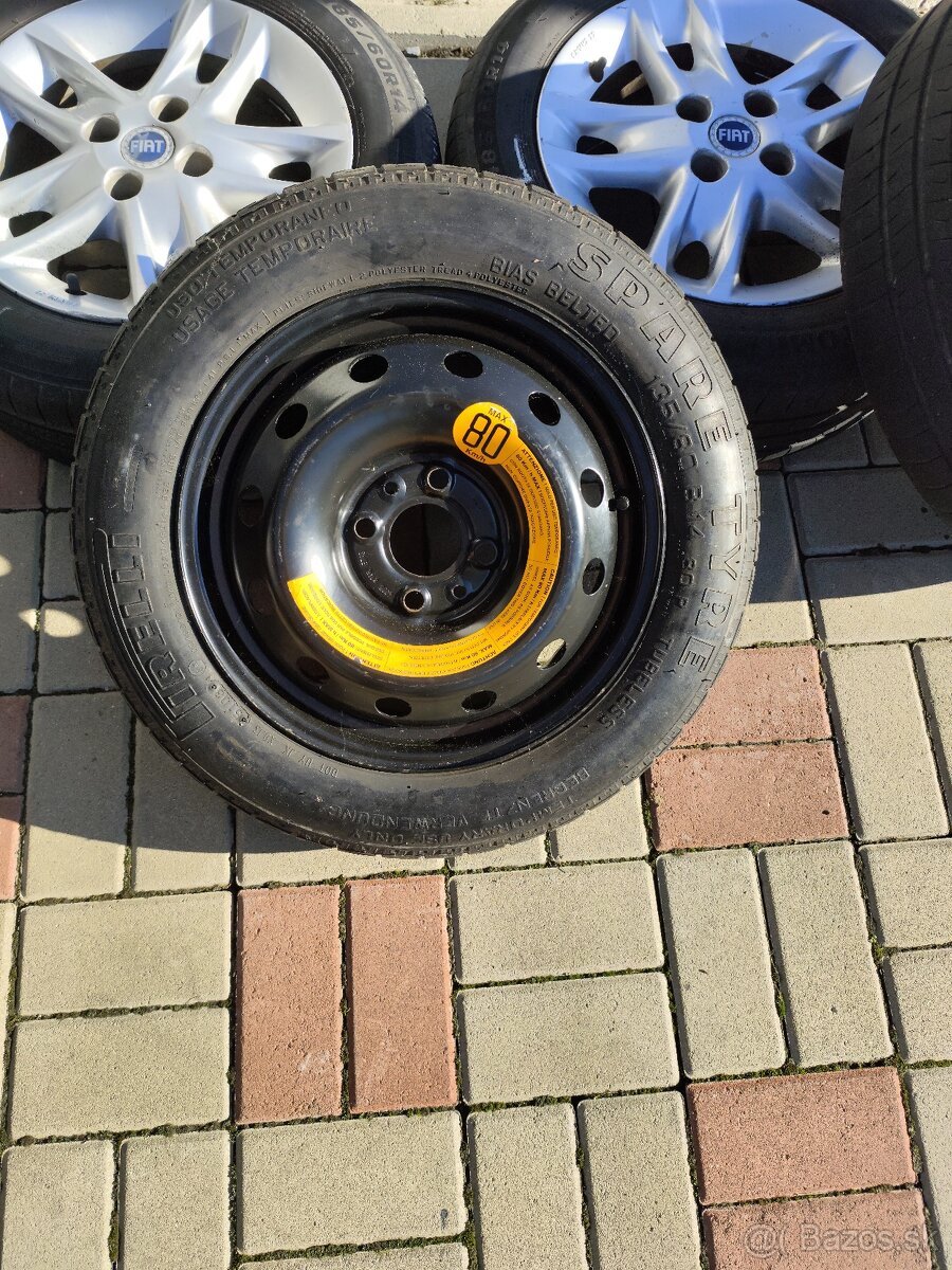 Dojazdová rezerva R14 4x98 - FIAT