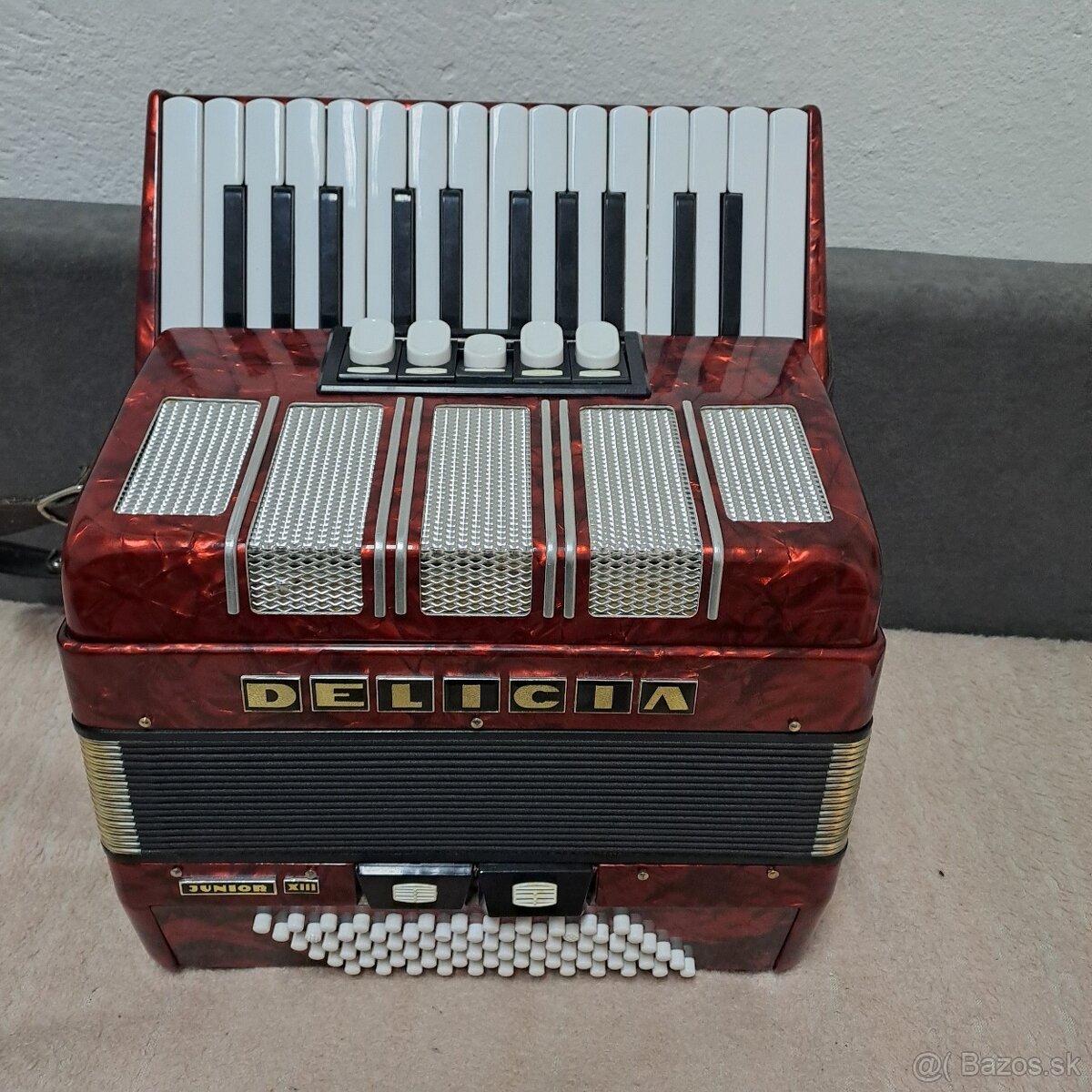 Harmonika Delicia Junior XIII 72 basová