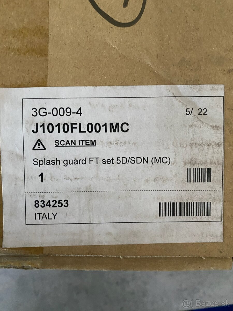 SUBARU IMPREZA - Predné zásterky 2017/2023 NOVÉ