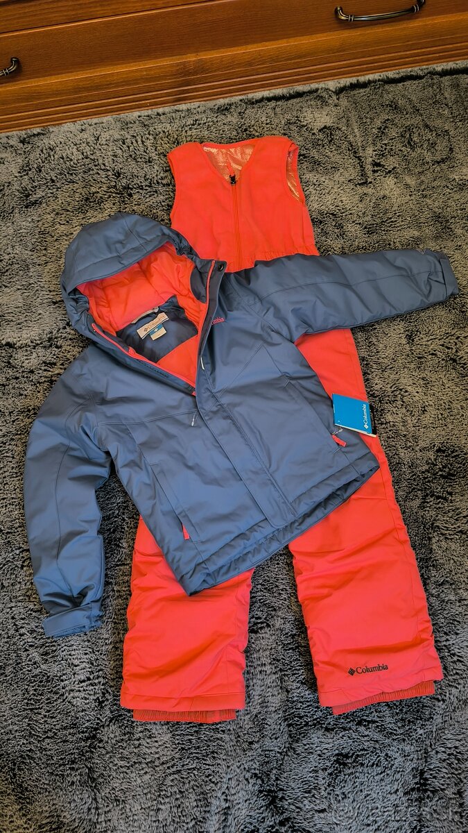 zimná súprava Columbia, bunda Benetton