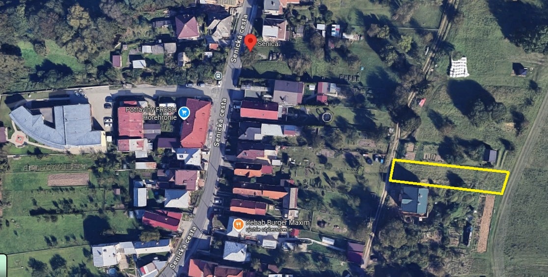 Predaj stavebného pozemku, BB-Senica