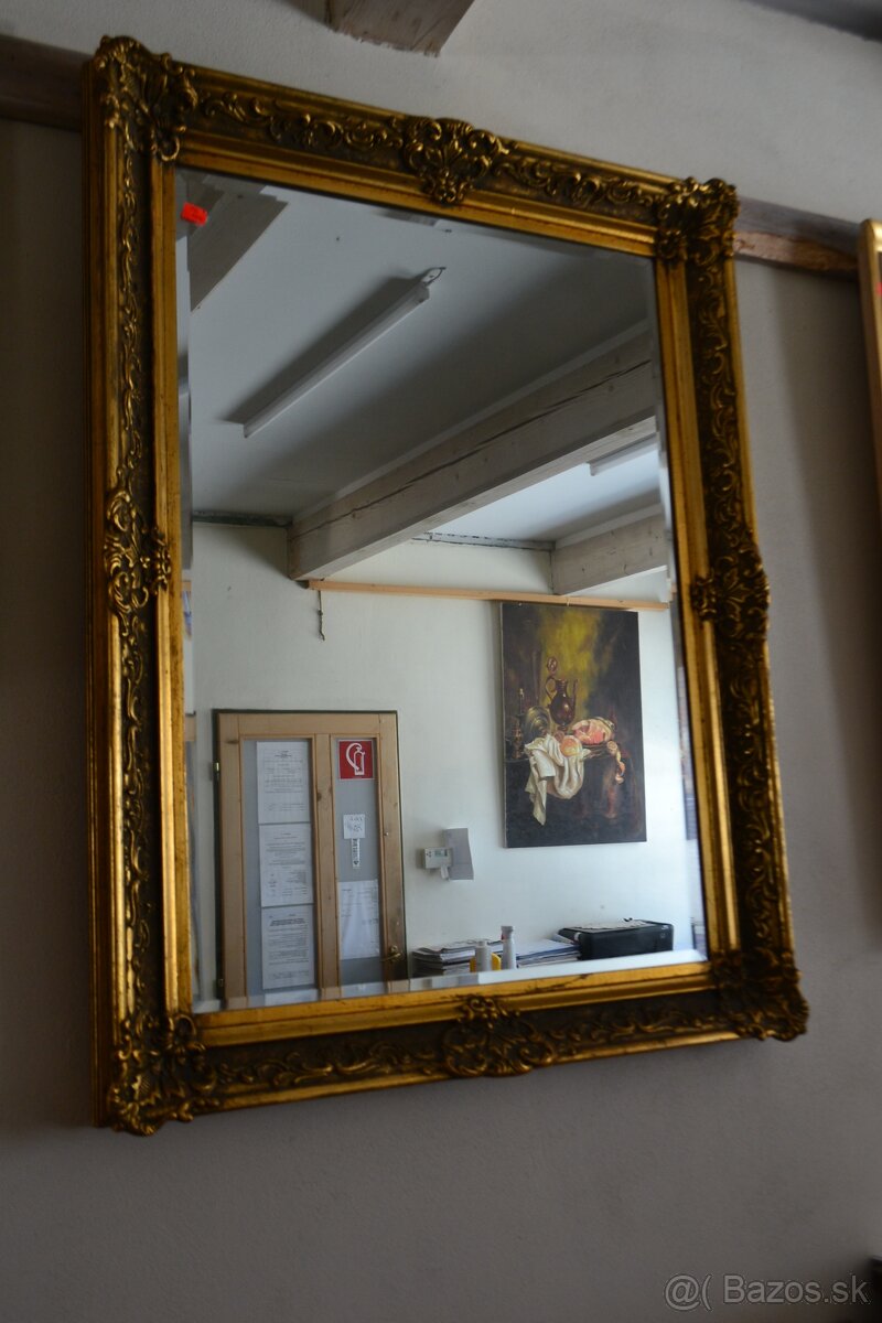 zrkadlo zlatene