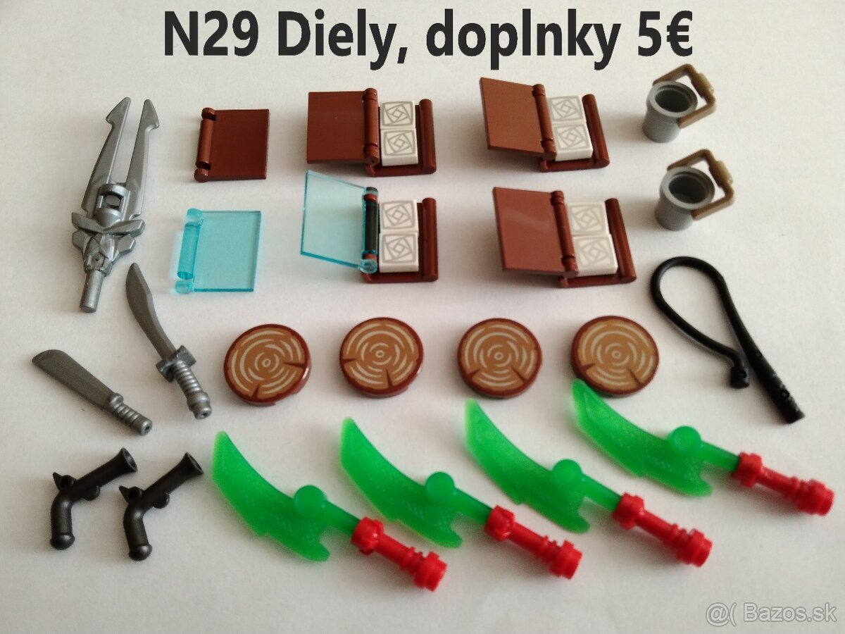 N29 Lego® Originál diely, doplnky (nové, nehrané)