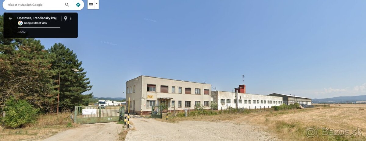 Priestor pre VAŠU firmu, výrobu, dieľňu