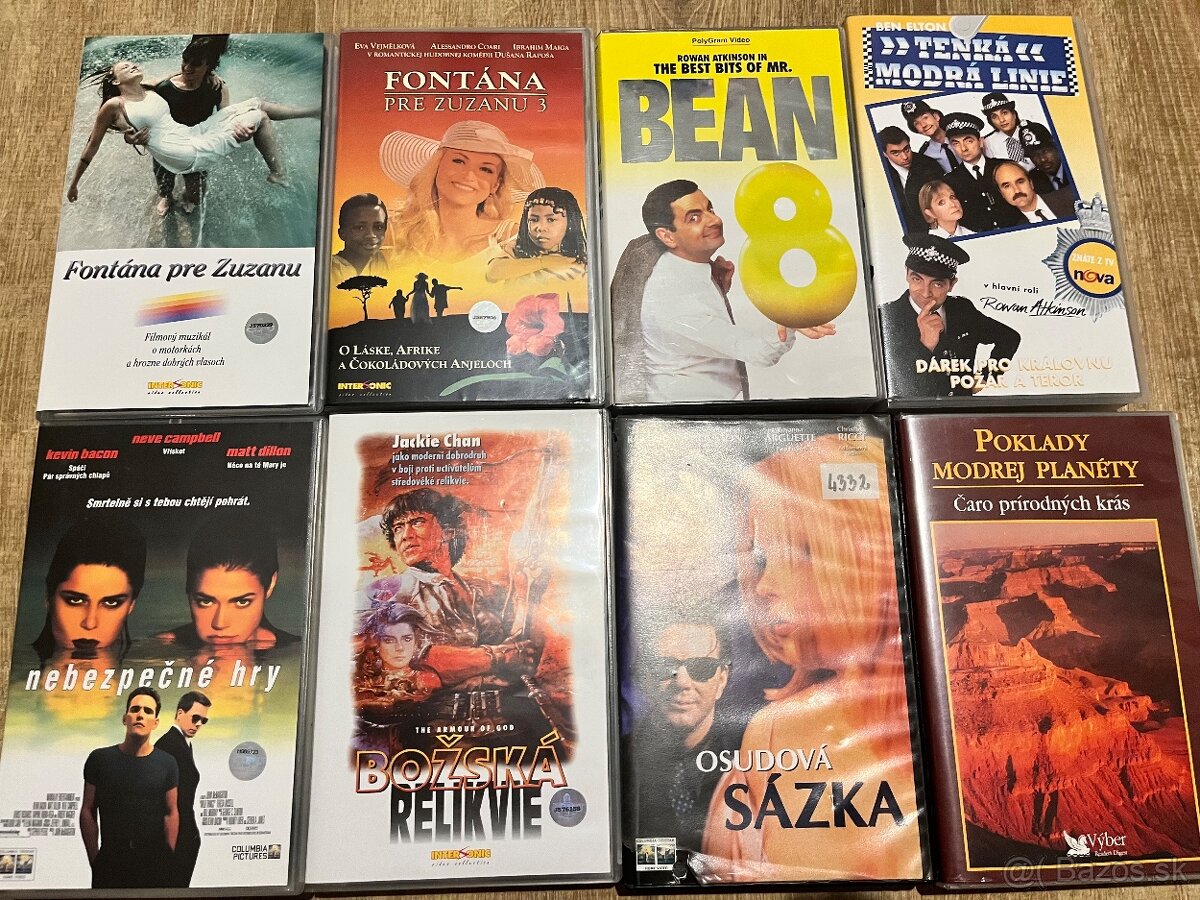 Predám originál VHS kazety