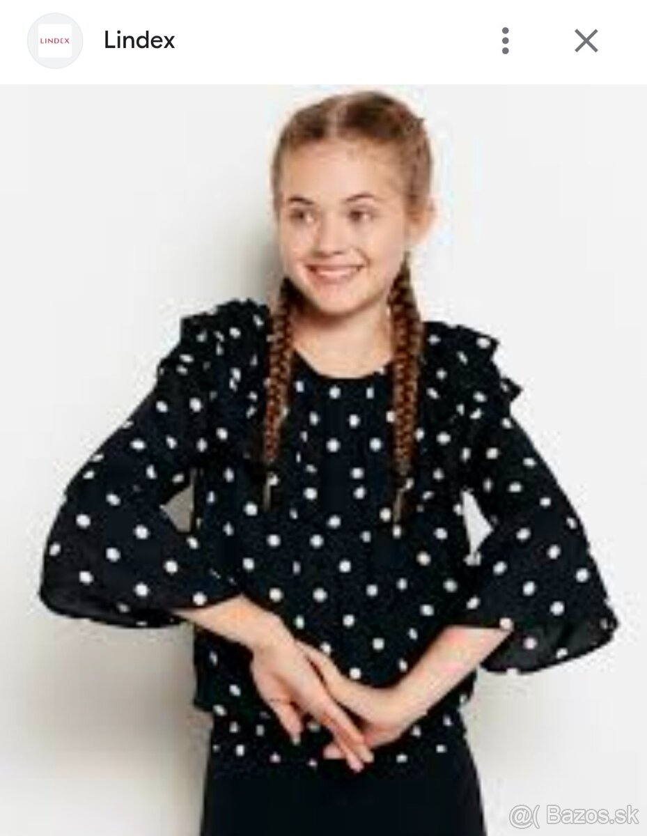 Dievčenská blúzka 158/164