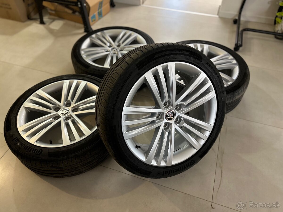 Elektróny 5x112 R18 Orig. Škoda