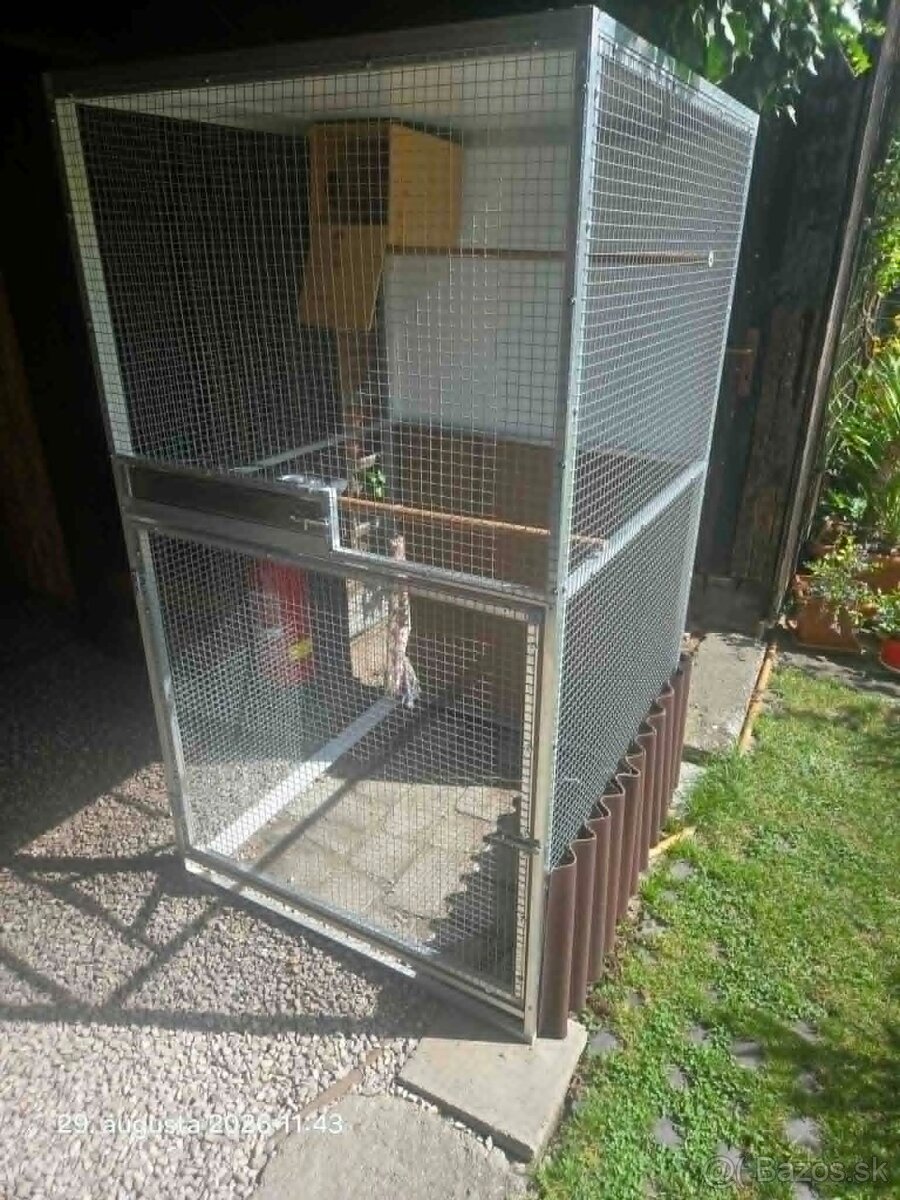 Voliéra pre papagája