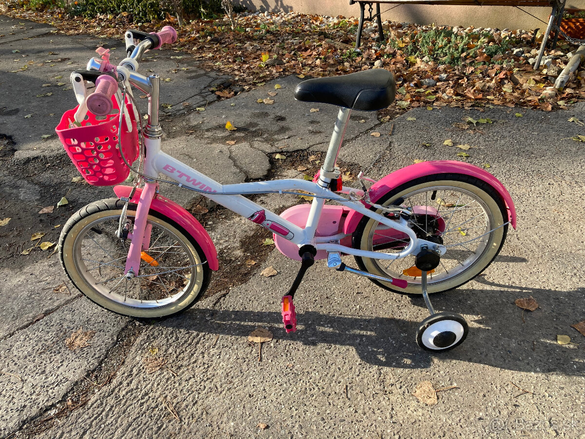 Predám 16-palcový dievčenský bicykel pre deti