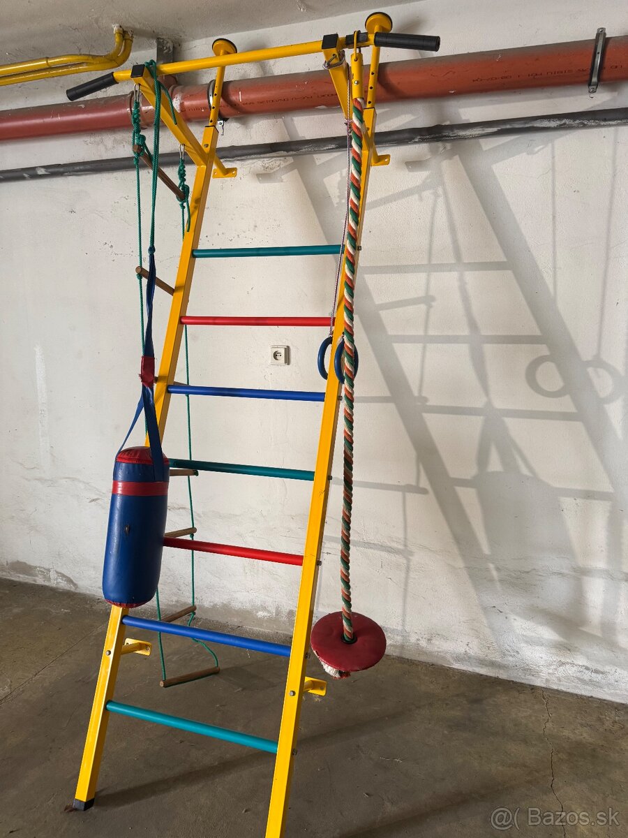 gymnastický rebrík do detskej izby