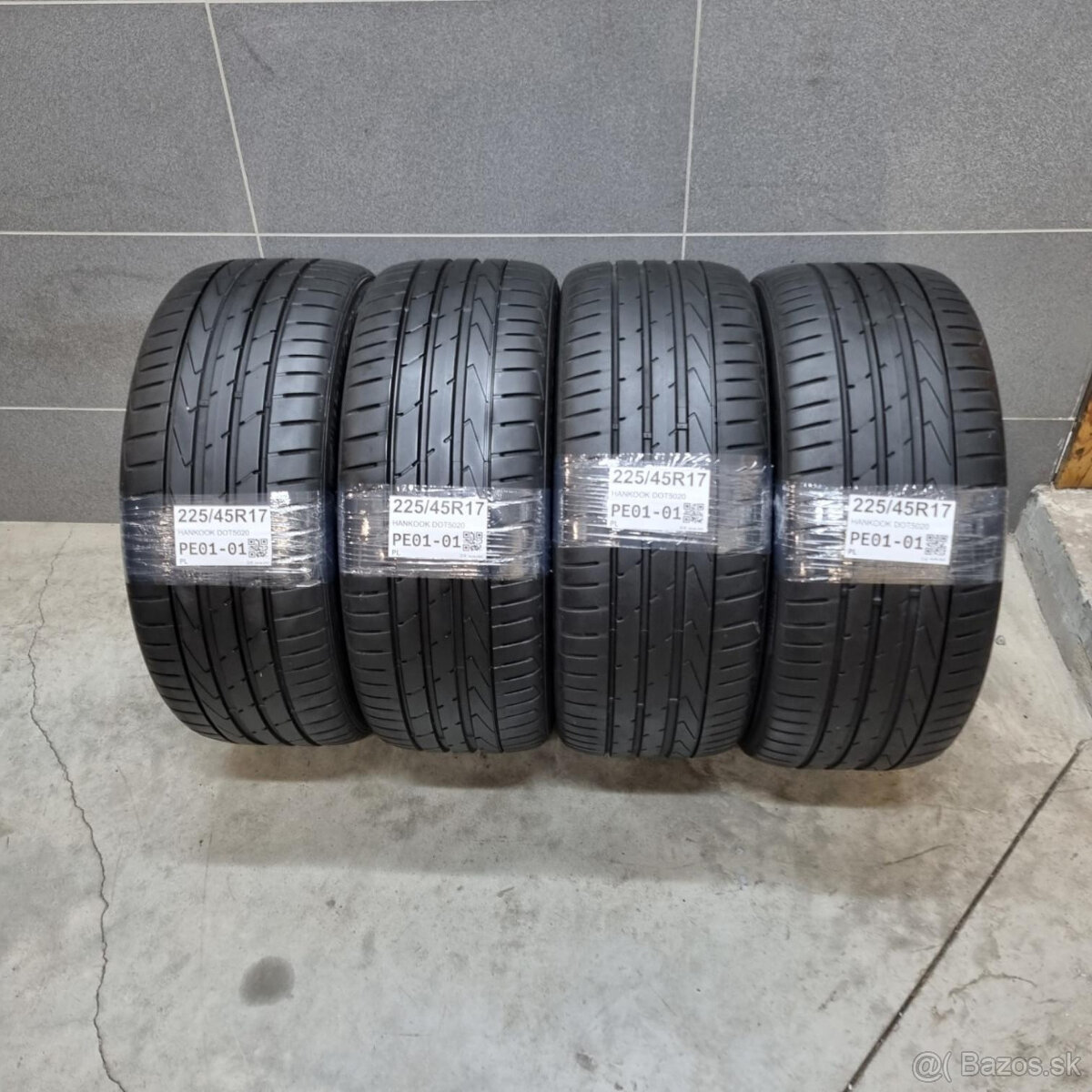 Letné pneumatiky 225/45 R17 HANKOOK DOT5020
