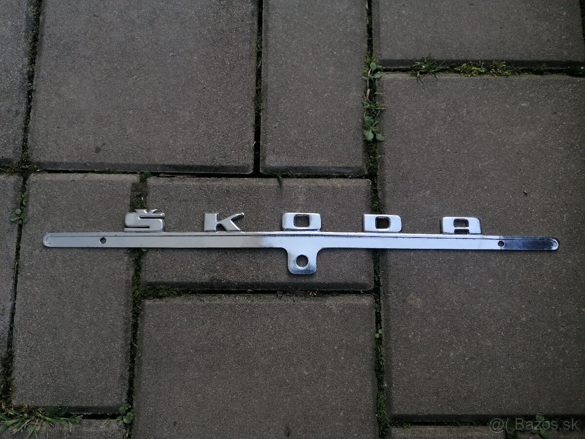 Predám chrómová lišta Škoda
