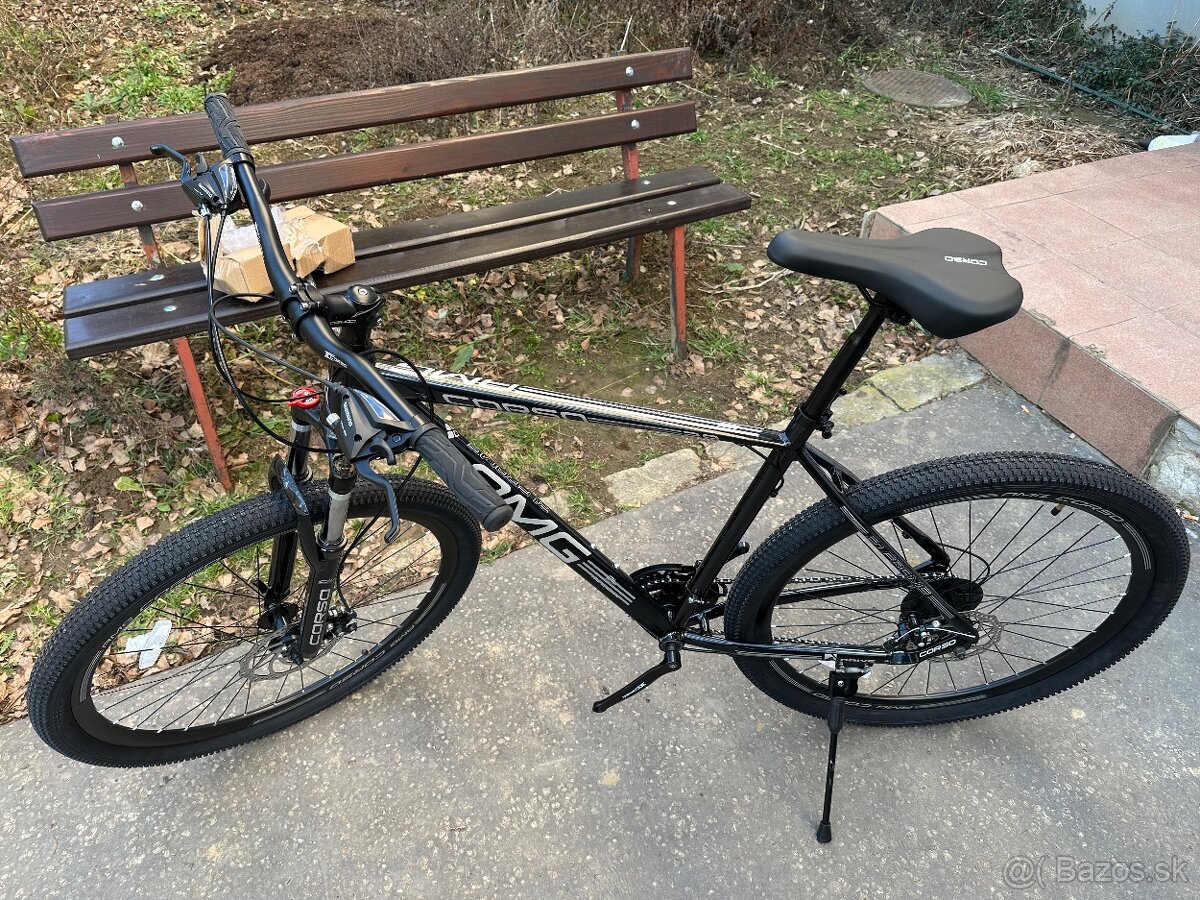 AMG hliníkový horský úplne novy bicykel