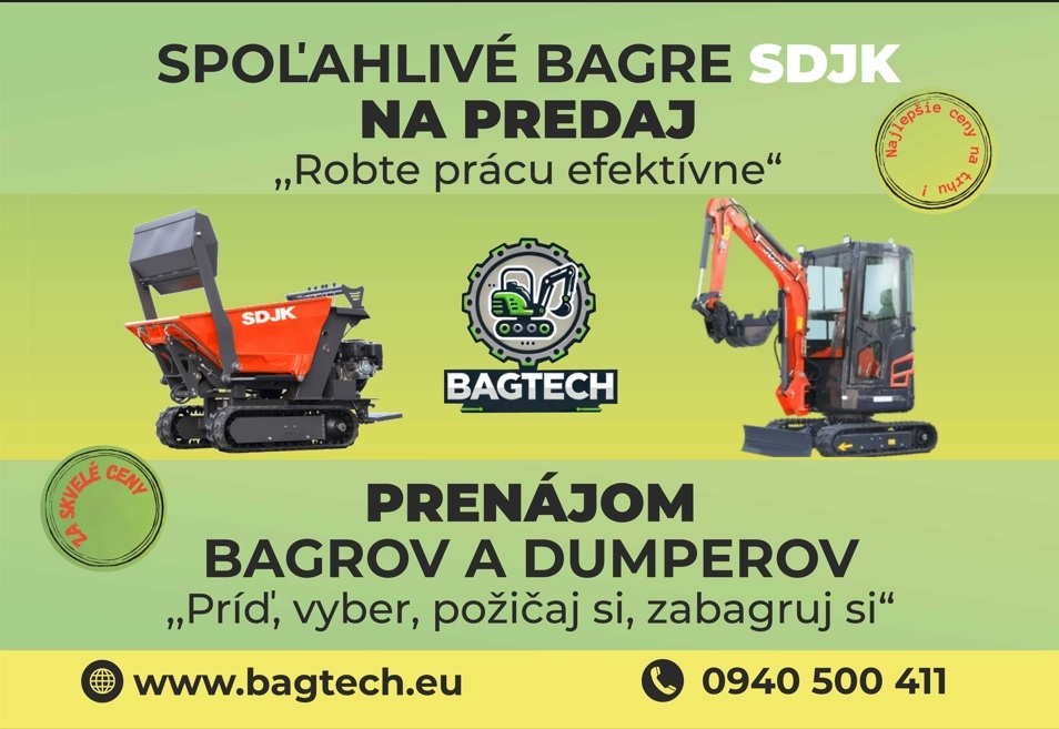 Požičovňa a predaj stavebných strojov