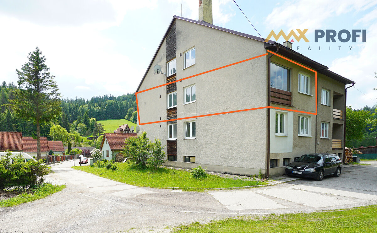 Predaj, 3-izb. tehlový byt so záhradkou, 75m2, Turček, Turči