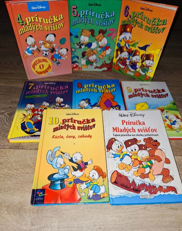 Príručky mladých svišťov č.1,4,5,6,7,8,9,10