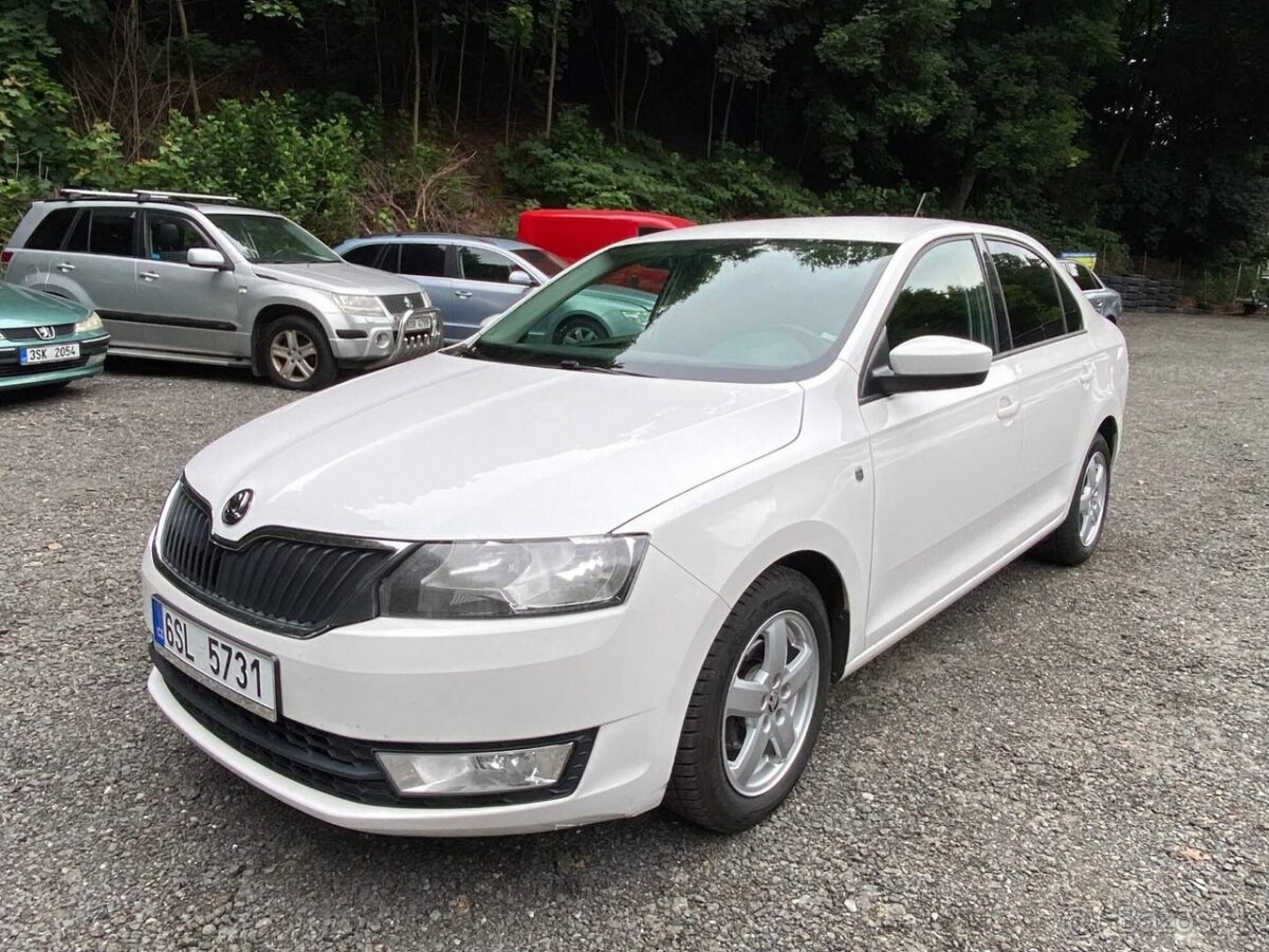 Škoda Rapid 1.2TSI 63kW klima tempomat STK 6/2027