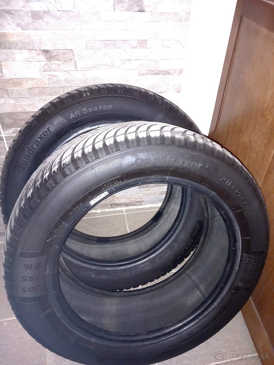 205/55 r16 celoročné Kleber