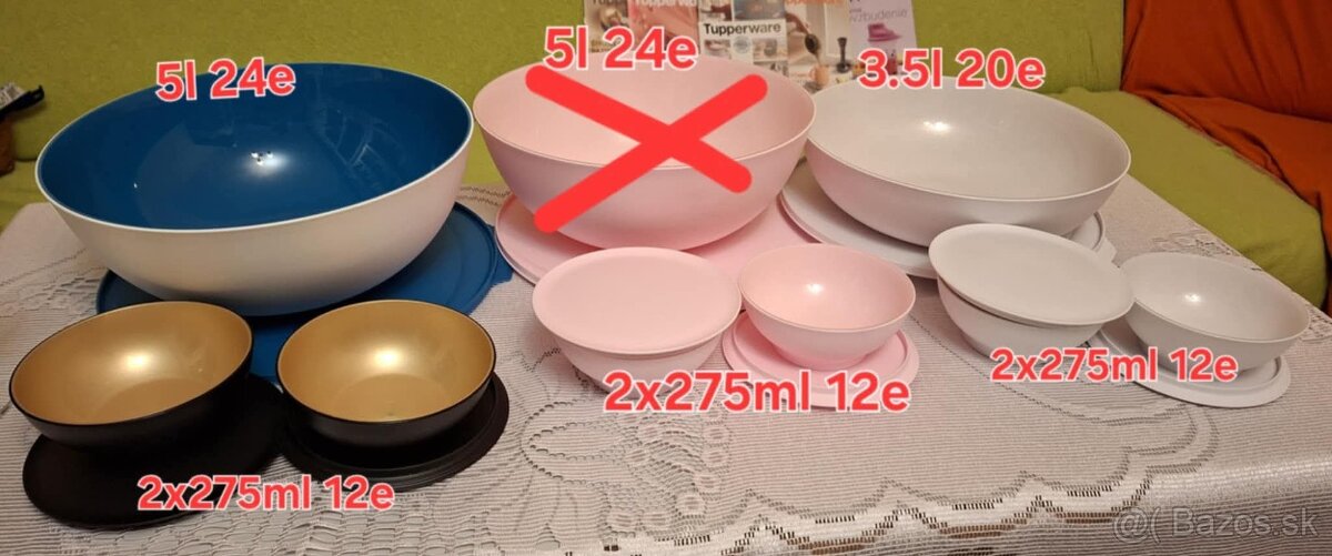 Tupperware výpredaj nové
