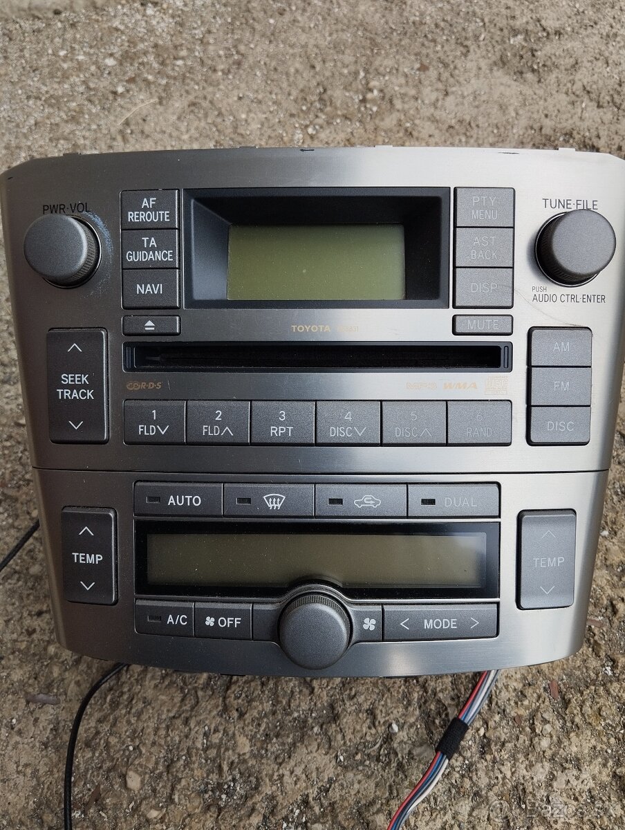 rádio toyota